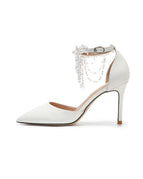 White Leather Surface PU7cm