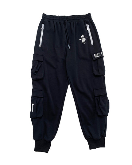 Men's Autumn And Winter Sports Sweatpants Tide Brand Functional Wind Beam Pants