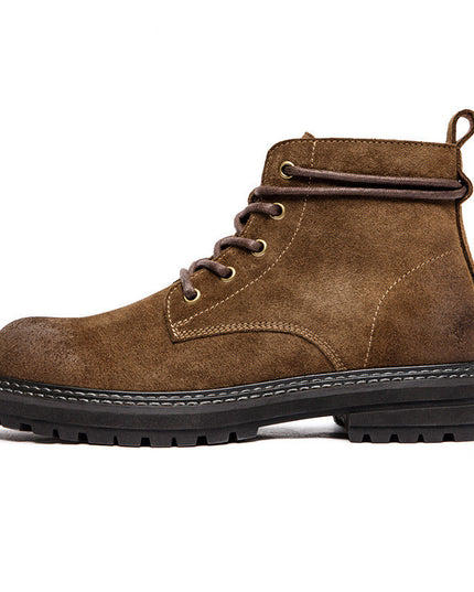 Men's Retro Workwear Mid-top British Martin Boots