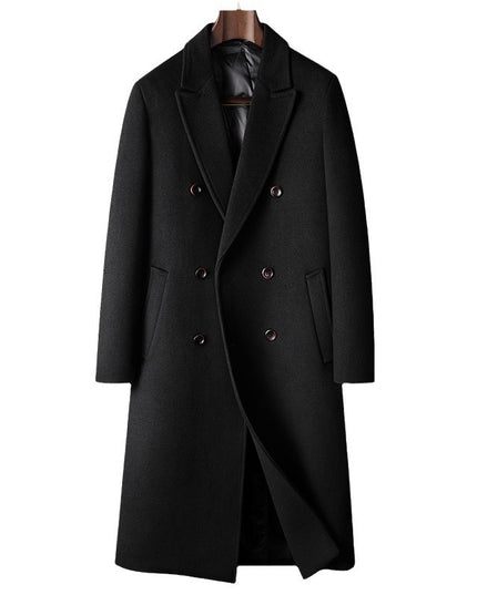 White Duck Down Liner Warm Woolen Coat