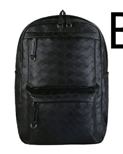 Men's Large-capacity Hand-woven Travel Backpack