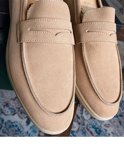 All-match Genuine Leather Handmade Men's Casual Shoes
