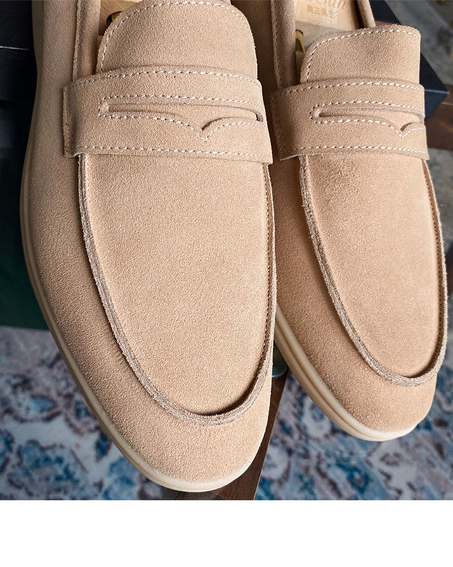 All-match Genuine Leather Handmade Men's Casual Shoes