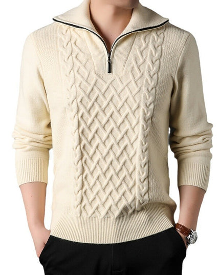 Knitwear Loose Fashionable Outerwear Men Coat Sweater