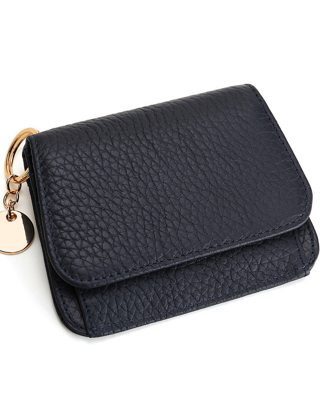 Fashion Cowhide Small Cute Zipper Coin Purse