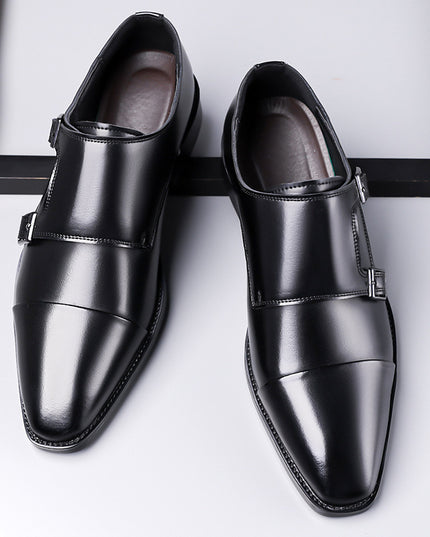 Leather Shoes Men's Business Shoes Oxford