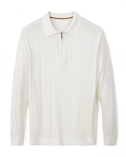 Striped Color Collision Design Bottoming Shirt