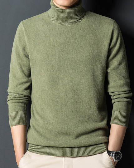 Cashmere Sweater Pullover Thick Sweater For Men