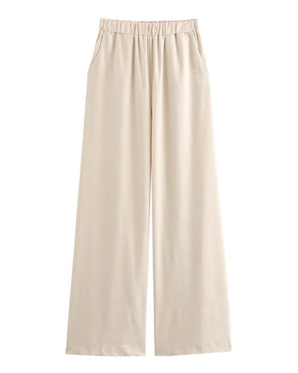 Classic Style Cotton And Linen Halterneck Vest Suit Women's Summer High-grade Trousers
