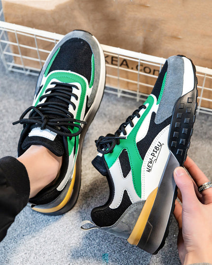 Men's Fleece Sports Casual Cotton Shoes