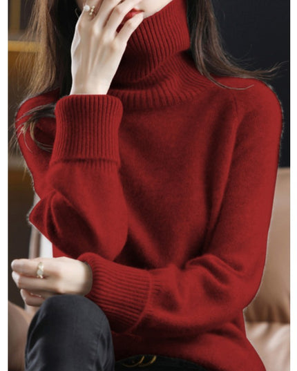 High Neck Thickened Bottoming Shirt Sense Thermal Sweater