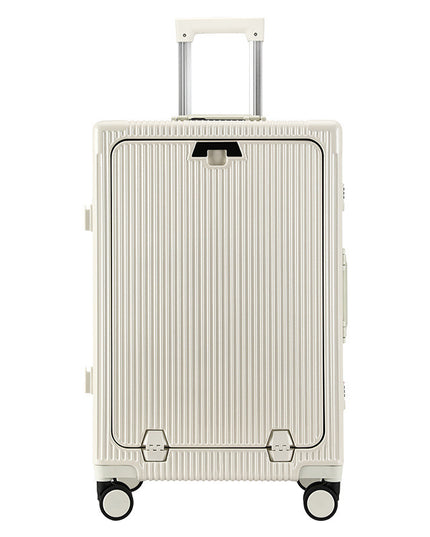 Trolley Aluminum Frame Large Capacity Front Opening Luggage