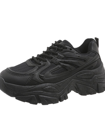 Women's Thick Bottom Breathable White Shoes