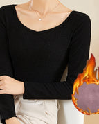 H003U Collar Black Plus Velvet