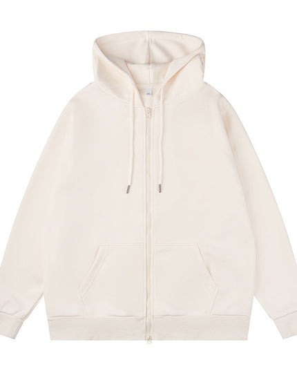 Zipper Men's Autumn And Winter New Pure Cotton Baggy Coat Sports Casual Top