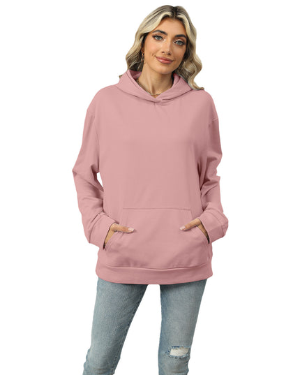 Casual Hooded Pocket Sweatshirt Women