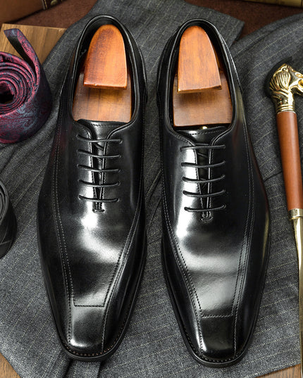 Casual Oxford Leather Shoes Korean Leather Men's Shoes