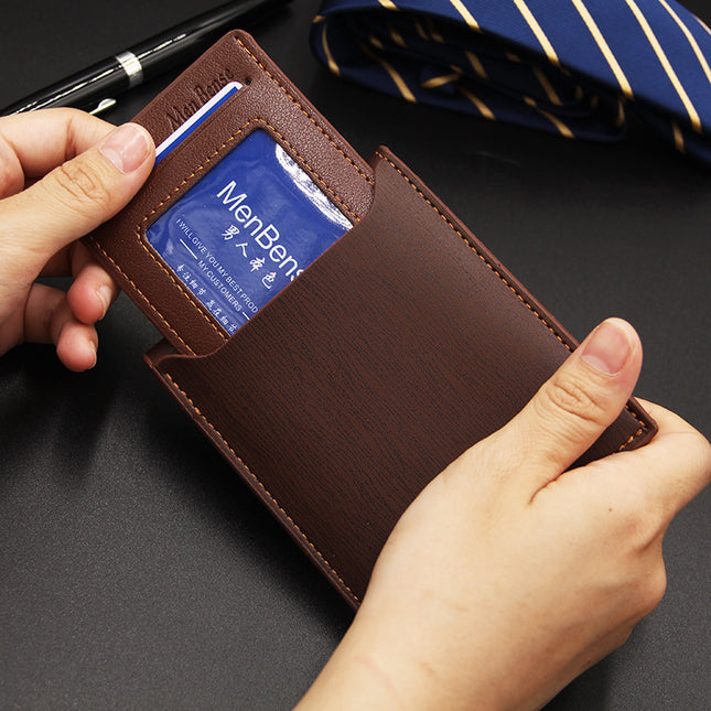 Multifunctional Fashionable And Casual Iron-edge Card-picking Wallet