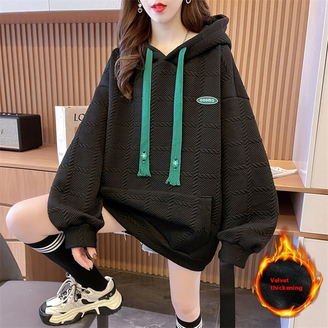 Hooded Sweater Women's Autumn And Winter Korean Style Loose