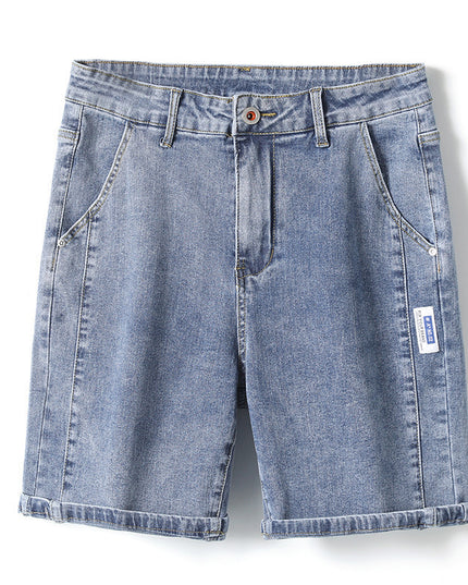 New Loose Straight Elastic Capri Pants