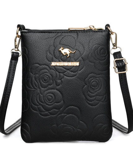 Fashion Popular Flower Light Luxury Shoulder Messenger Bag