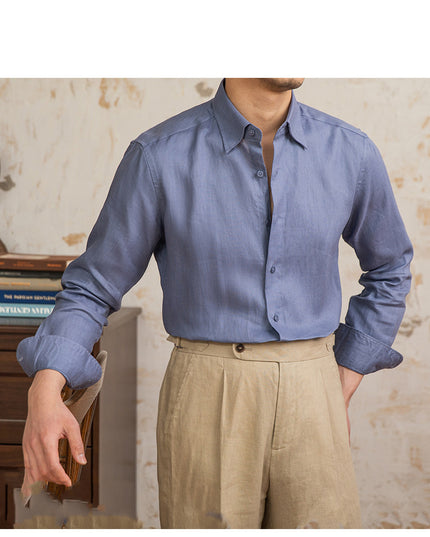 Linen Thin Long Sleeve Shirt