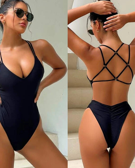 Beauty Back One Piece Swimsuit Fashion Bikini