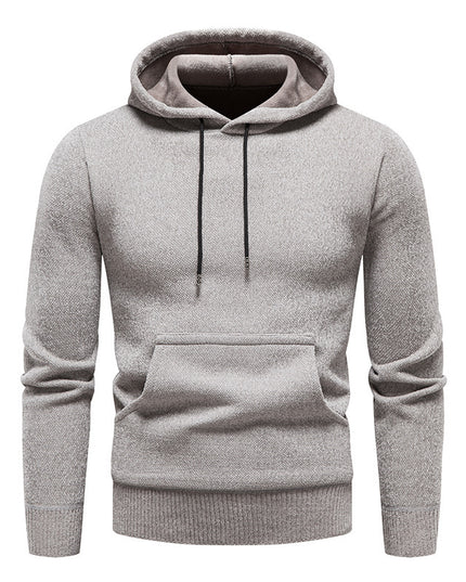 New Hoodie Men's Hooded Simple Fashion Knitwear Men's Shirt Fashion