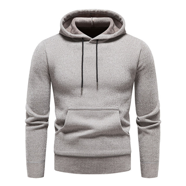 New Hoodie Men's Hooded Simple Fashion Knitwear Men's Shirt Fashion