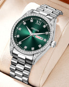 Silver Case Green