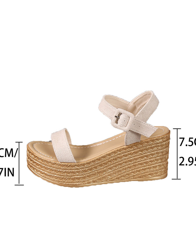 New Platform Platform Suede Women's Platform Wedge Platform Sandals