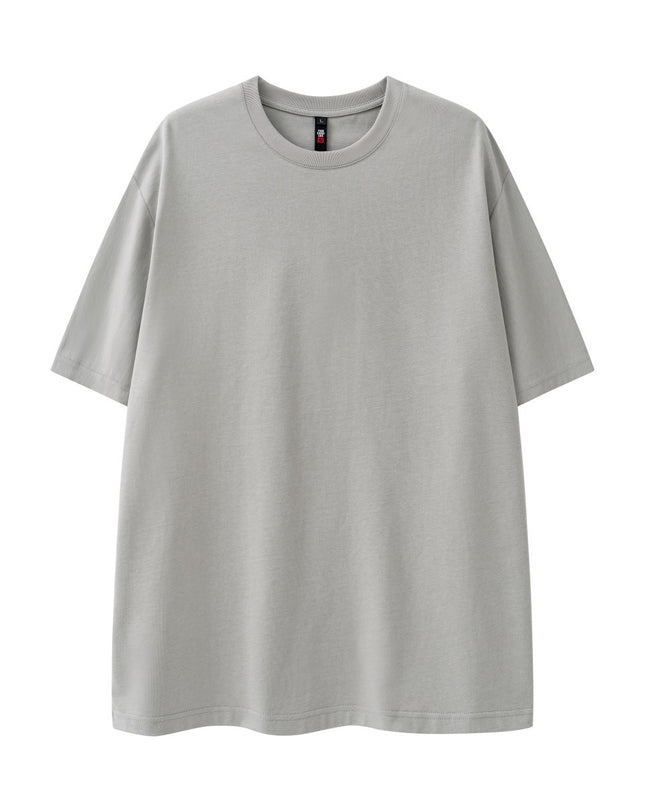 Heavy Men's Cotton Brand High Street Short Sleeve Loose T-shirt
