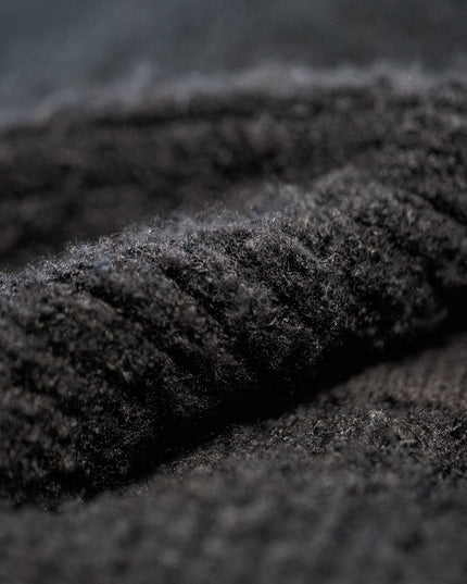 Lapel Thermal Head Cover Thick Sweater Men