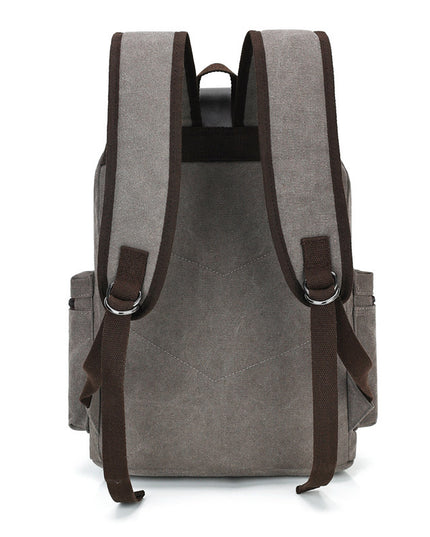 Retro Wear-resistant Large-capacity Backpack