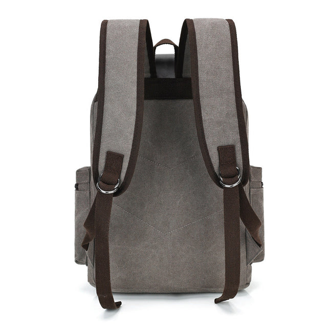 Retro Wear-resistant Large-capacity Backpack