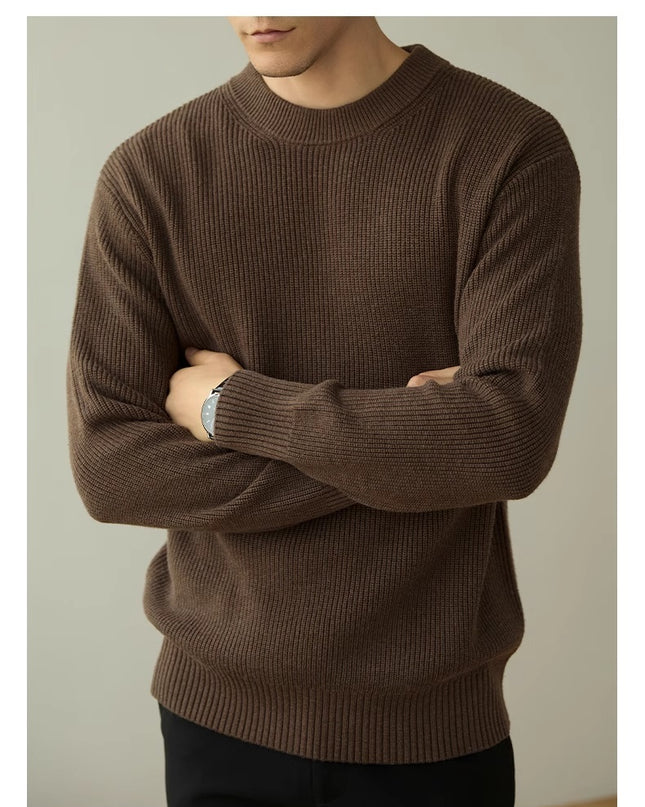 Pullover Sweater Loose Leisure Commute Thermal Bottoming Shirt