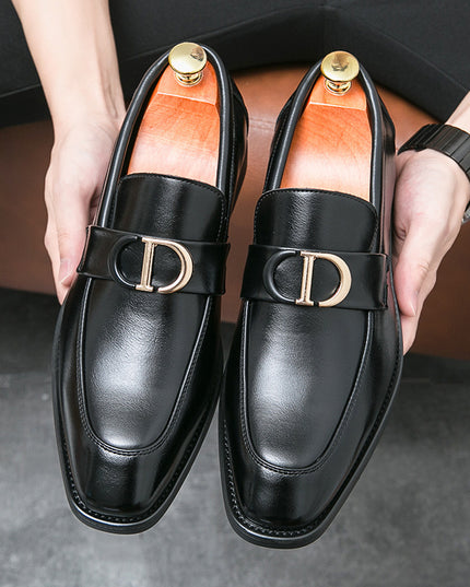 Men's British Wild Slip On Leather Shoes