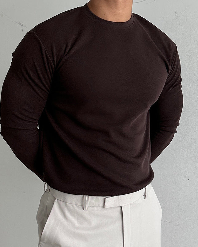 Autumn And Winter Dralon Thickened Men's Undershirt