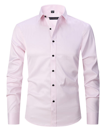 Stretch Long Sleeve Shirt Men's Work