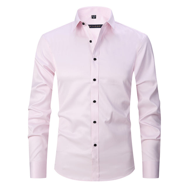 Stretch Long Sleeve Shirt Men's Work