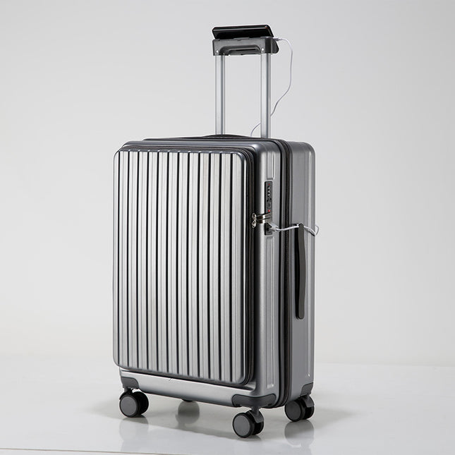 New ABS Business Front Opening 20-inch Luggage