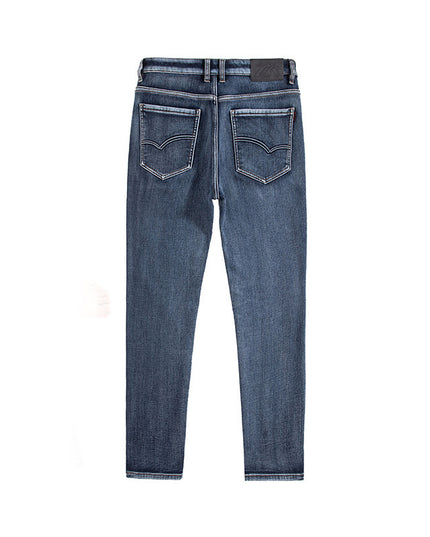 Men's Loose Fleece-lined Straight-leg Trousers