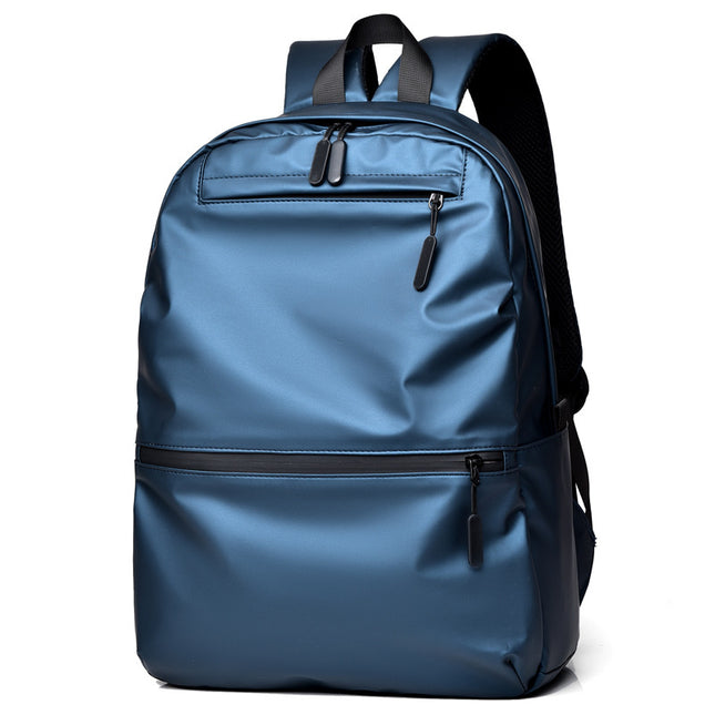 Fashionable Simple Solid Color Large Capacity Backpack