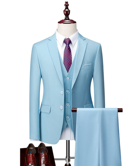 Men's Ruffian Handsome Casual Suit Full Set