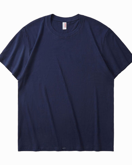 Summer Men's Casual Loose Round-neck Shirt Pass