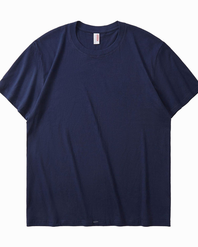 Summer Men's Casual Loose Round-neck Shirt Pass