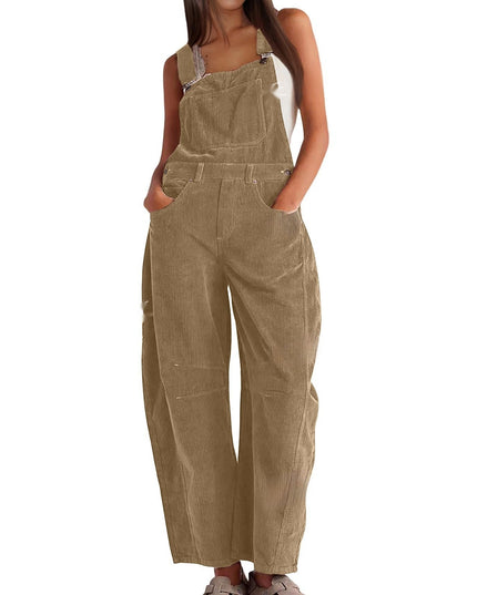 European And American Bib Women's Fashion Jumpsuit Women's Loose New