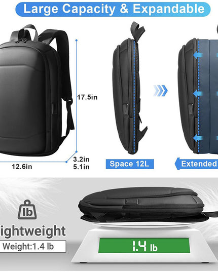Computer Backpack Belt USB Charger Port