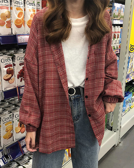 Blouses Plaid Shirt