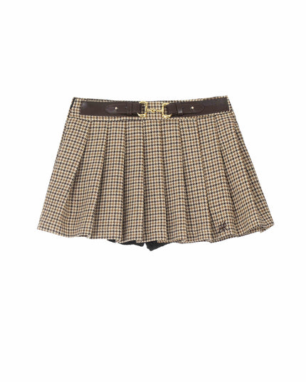 Women's Short Skirt Preppy Style